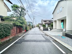 現地前面道路
